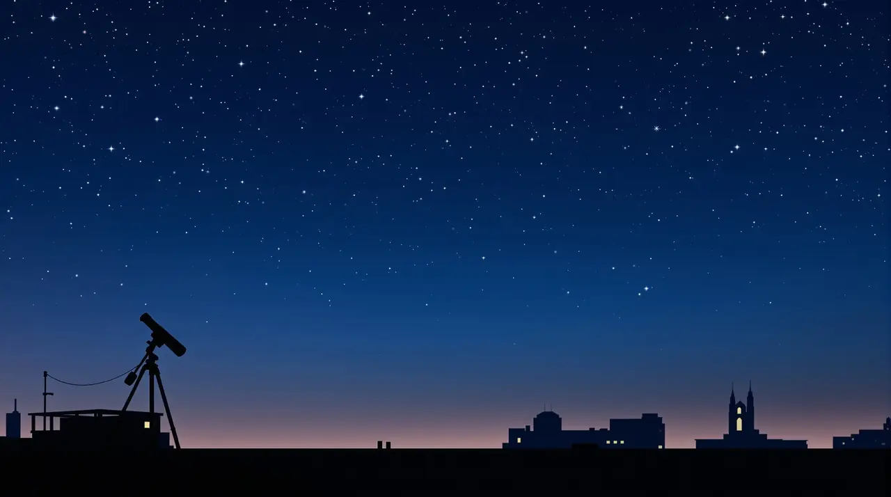星云影视夜话：城市天台的星空观测